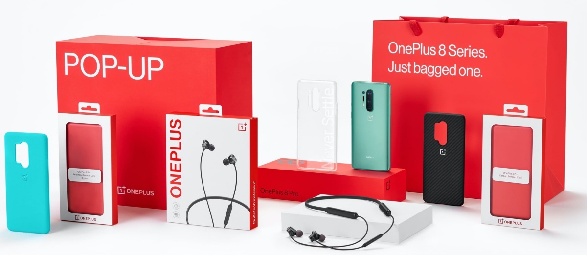 OnePlus 8 Pro Pop-Up box contents leaked
