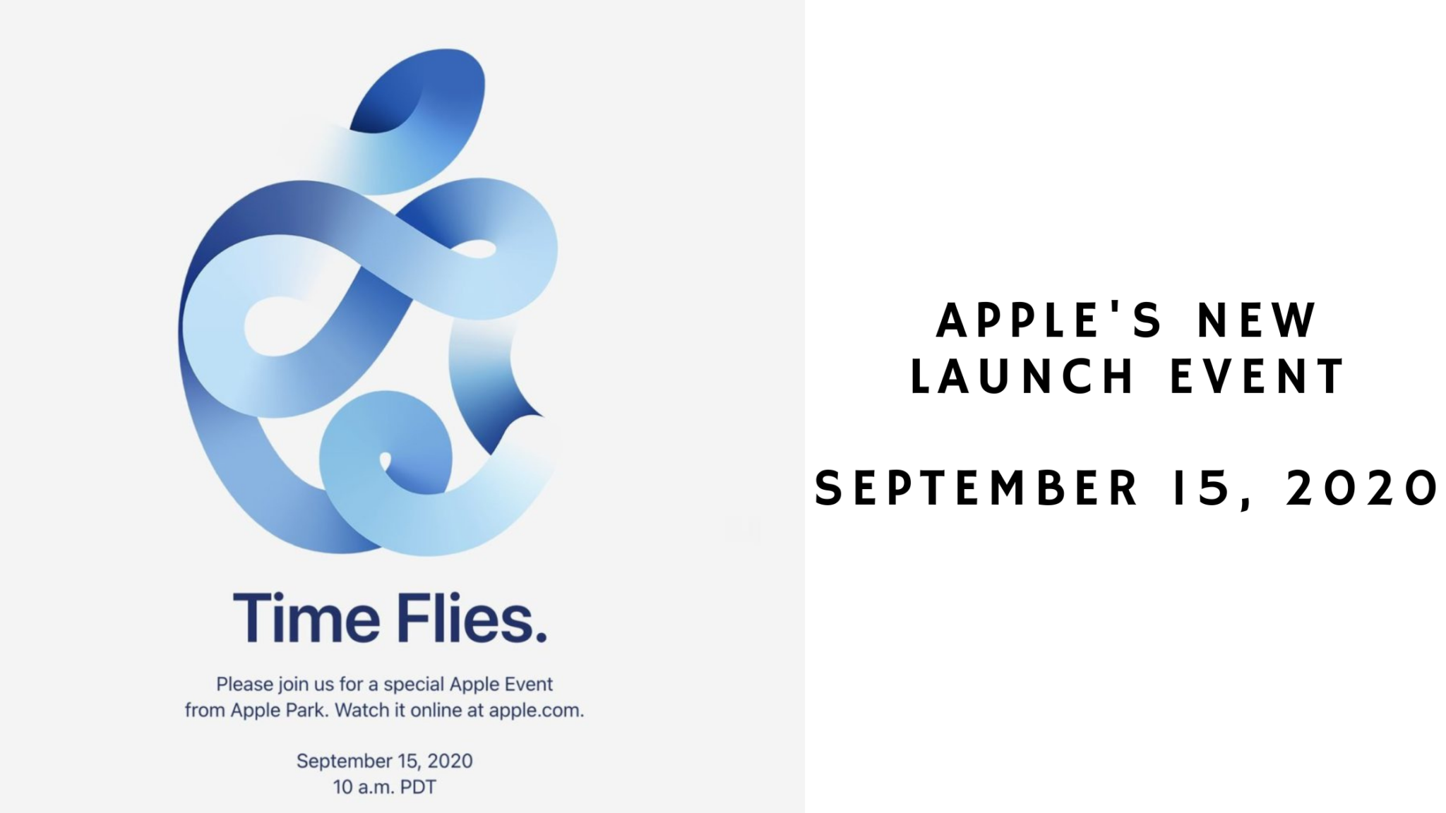 Apple has a new launch event set for September 15
