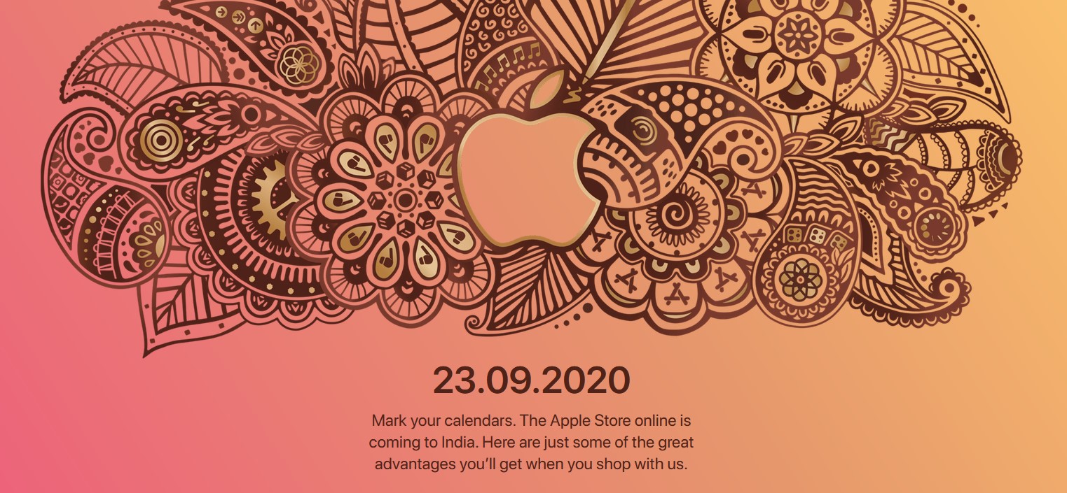 Apple Online Store will launch in India on September 23