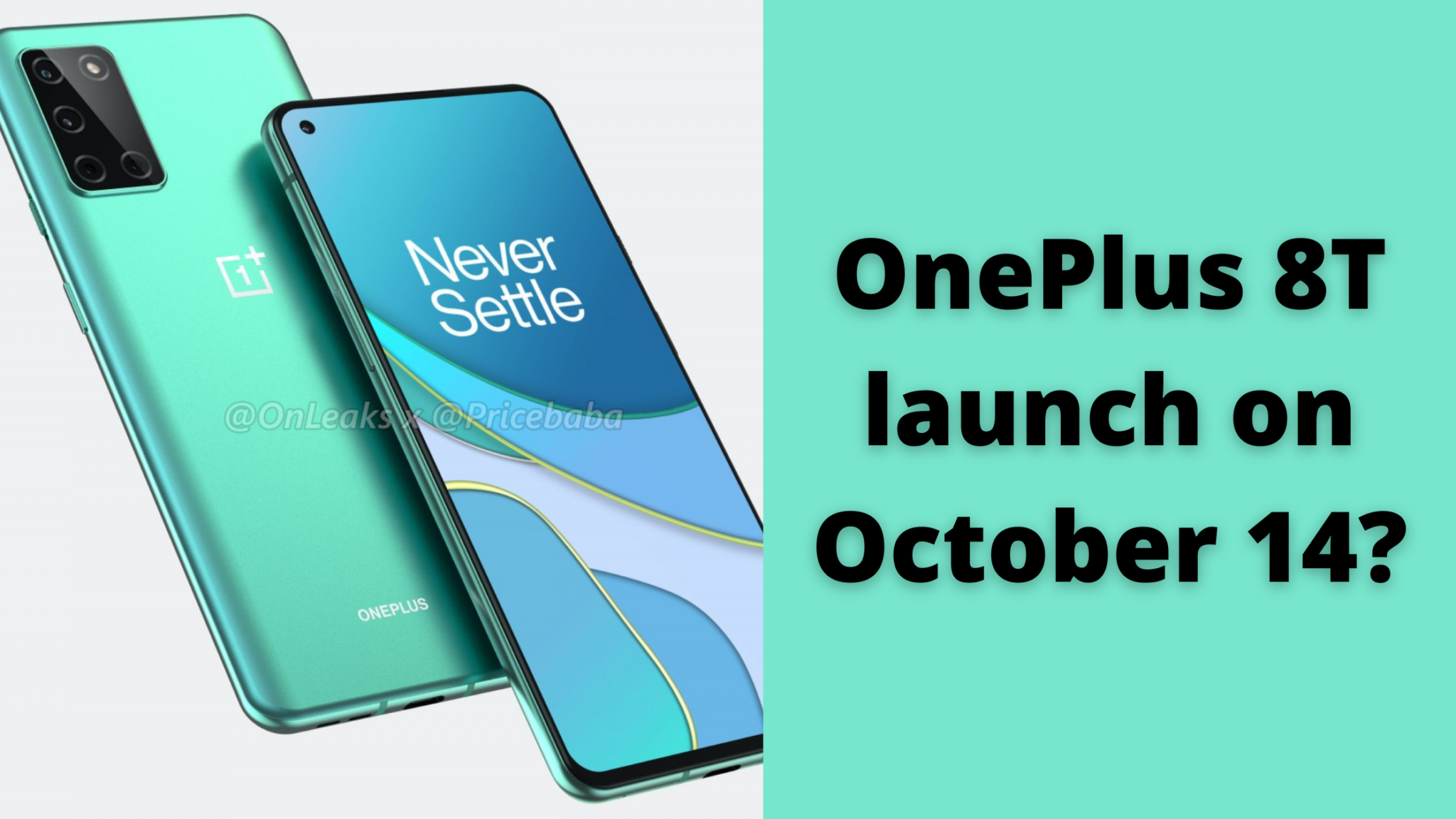 OnePlus 8T launch date rumoured to be October 14