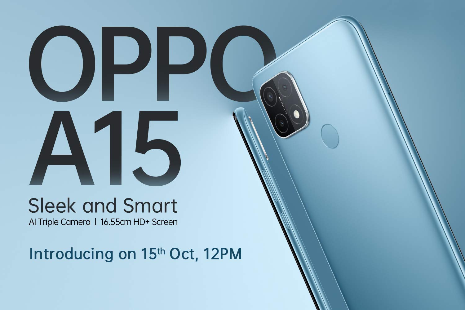 Oppo A15 confirmed to launch in India on October 15